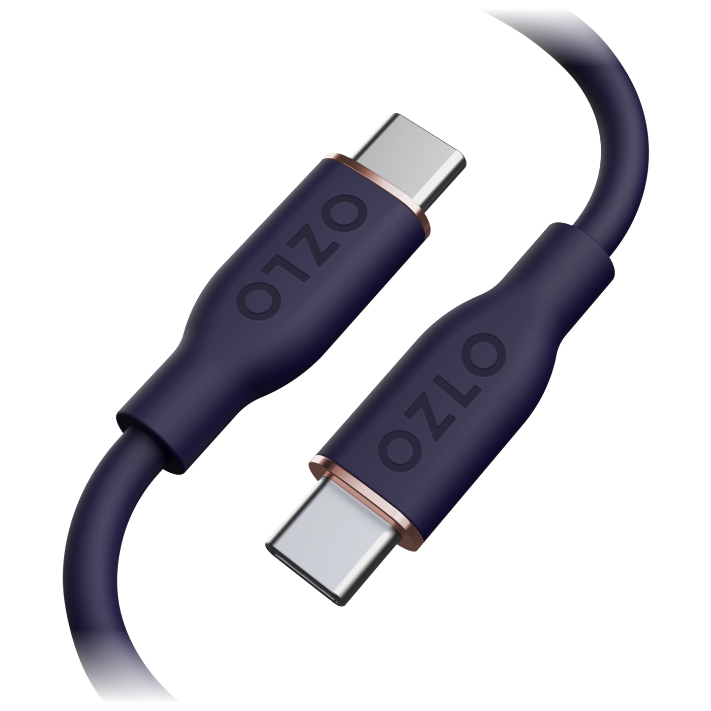 Ozlo USB-C to C Silicone Charging Cable