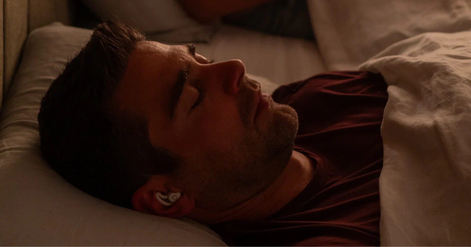 man sleeping